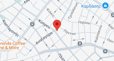 Location of business on map