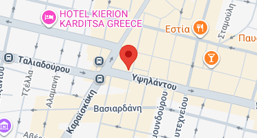 Location of business on map