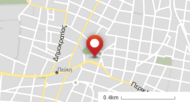 Location of business on map