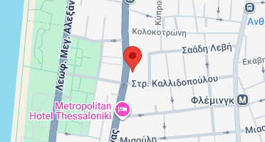 Location of business on map