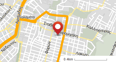 Location of business on map