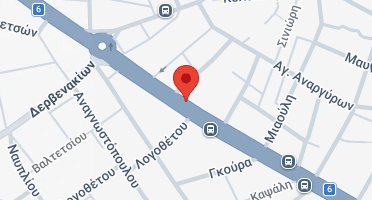 Location of business on map