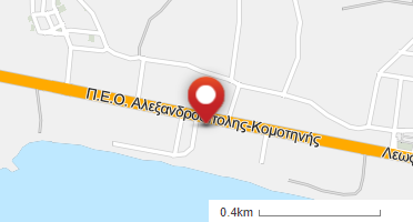 Location of business on map