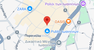 Location of business on map