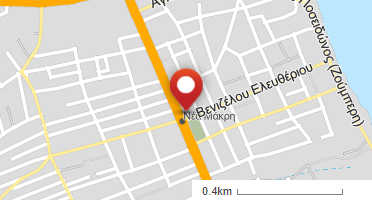 Χάρτης και σημείο της επιχείρησης