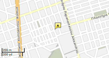 Location of business on map