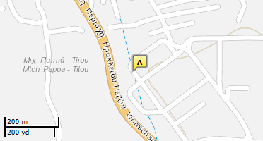 Location of business on map