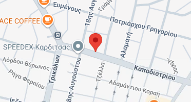 Location of business on map