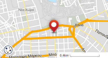 Χάρτης και σημείο της επιχείρησης