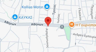 Χάρτης και σημείο της επιχείρησης