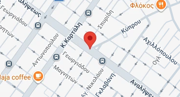 Location of business on map