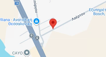 Location of business on map