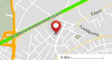 Location of business on map