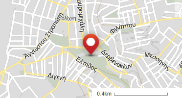 Location of business on map