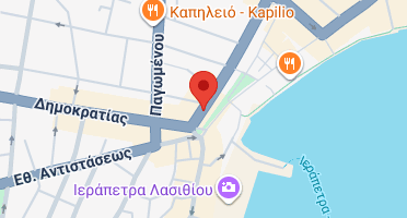 Χάρτης και σημείο της επιχείρησης