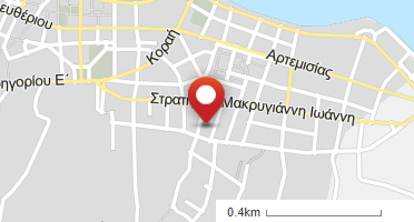 Location of business on map