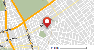 Location of business on map