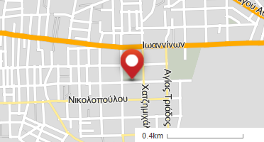 Location of business on map