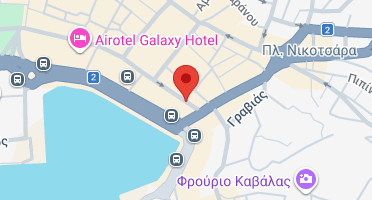 Location of business on map