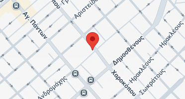 Location of business on map