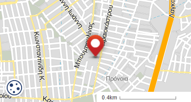 Location of business on map