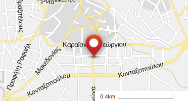 Location of business on map