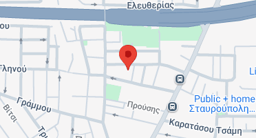 Location of business on map