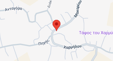 Location of business on map