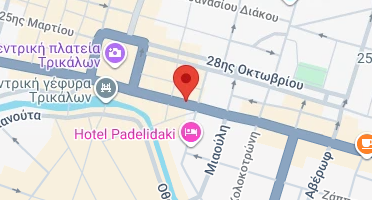 Location of business on map