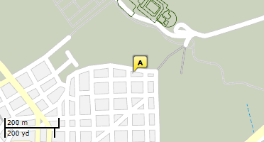Location of business on map