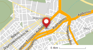 Location of business on map