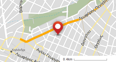 Location of business on map
