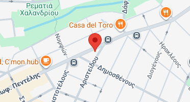 Location of business on map