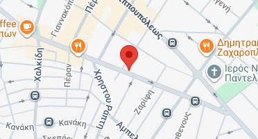 Location of business on map
