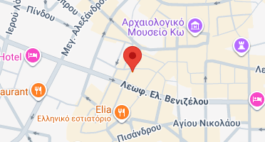 Location of business on map