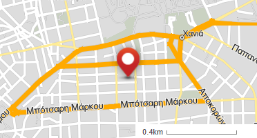 Χάρτης και σημείο της επιχείρησης
