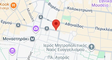 Location of business on map