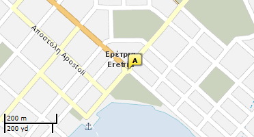 Location of business on map