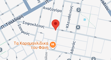 Location of business on map