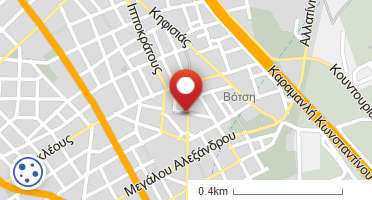 Location of business on map