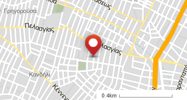 Location of business on map