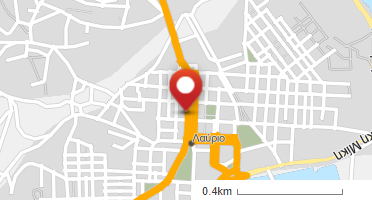 Location of business on map