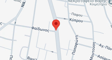 Location of business on map