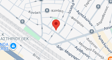 Location of business on map