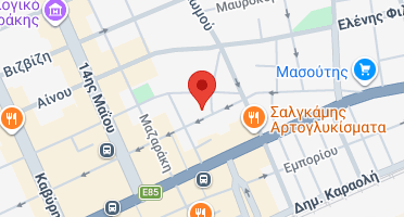 Location of business on map