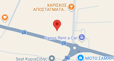 Location of business on map
