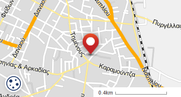 Location of business on map