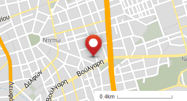 Location of business on map