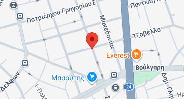 Location of business on map