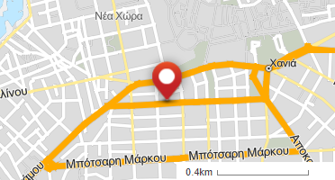 Location of business on map